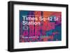 Subway and City Art - Times Square - 42 Street Station-Philippe Hugonnard-Framed Photographic Print