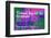 Subway and City Art - Times Square - 42 Street Station-Philippe Hugonnard-Framed Photographic Print