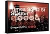 Subway and City Art - Times Square - 42 Street Station-Philippe Hugonnard-Framed Stretched Canvas