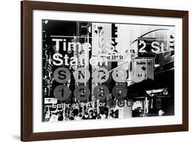 Subway and City Art - Times Square - 42 Street Station-Philippe Hugonnard-Framed Photographic Print