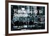 Subway and City Art - Times Square - 42 Street Station-Philippe Hugonnard-Framed Photographic Print