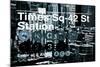 Subway and City Art - Times Square - 42 Street Station-Philippe Hugonnard-Mounted Photographic Print