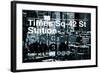 Subway and City Art - Times Square - 42 Street Station-Philippe Hugonnard-Framed Photographic Print