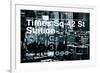 Subway and City Art - Times Square - 42 Street Station-Philippe Hugonnard-Framed Photographic Print