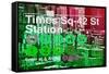 Subway and City Art - Times Square - 42 Street Station-Philippe Hugonnard-Framed Stretched Canvas