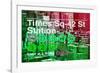 Subway and City Art - Times Square - 42 Street Station-Philippe Hugonnard-Framed Photographic Print