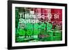 Subway and City Art - Times Square - 42 Street Station-Philippe Hugonnard-Framed Photographic Print