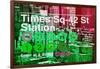 Subway and City Art - Times Square - 42 Street Station-Philippe Hugonnard-Framed Photographic Print