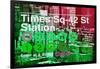 Subway and City Art - Times Square - 42 Street Station-Philippe Hugonnard-Framed Photographic Print