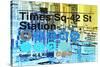 Subway and City Art - Times Square - 42 Street Station-Philippe Hugonnard-Stretched Canvas