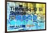 Subway and City Art - Times Square - 42 Street Station-Philippe Hugonnard-Framed Photographic Print