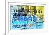 Subway and City Art - Times Square - 42 Street Station-Philippe Hugonnard-Framed Photographic Print