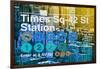 Subway and City Art - Times Square - 42 Street Station-Philippe Hugonnard-Framed Photographic Print