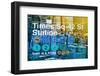 Subway and City Art - Times Square - 42 Street Station-Philippe Hugonnard-Framed Photographic Print