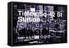 Subway and City Art - Times Square - 42 Street Station-Philippe Hugonnard-Framed Stretched Canvas