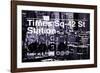 Subway and City Art - Times Square - 42 Street Station-Philippe Hugonnard-Framed Photographic Print