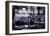 Subway and City Art - Times Square - 42 Street Station-Philippe Hugonnard-Framed Photographic Print