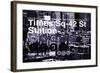 Subway and City Art - Times Square - 42 Street Station-Philippe Hugonnard-Framed Photographic Print