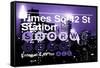 Subway and City Art - Times Square - 42 Street Station-Philippe Hugonnard-Framed Stretched Canvas