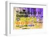 Subway and City Art - Times Square - 42 Street Station-Philippe Hugonnard-Framed Photographic Print