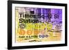 Subway and City Art - Times Square - 42 Street Station-Philippe Hugonnard-Framed Photographic Print