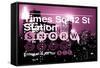 Subway and City Art - Times Square - 42 Street Station-Philippe Hugonnard-Framed Stretched Canvas