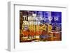 Subway and City Art - Times Square - 42 Street Station-Philippe Hugonnard-Framed Photographic Print