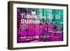 Subway and City Art - Times Square - 42 Street Station-Philippe Hugonnard-Framed Photographic Print