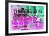 Subway and City Art - Times Square - 42 Street Station-Philippe Hugonnard-Framed Photographic Print