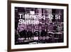 Subway and City Art - Times Square - 42 Street Station-Philippe Hugonnard-Framed Photographic Print