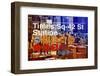 Subway and City Art - Times Square - 42 Street Station-Philippe Hugonnard-Framed Photographic Print