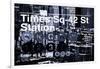 Subway and City Art - Times Square - 42 Street Station-Philippe Hugonnard-Framed Photographic Print