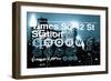 Subway and City Art - Times Square - 42 Street Station-Philippe Hugonnard-Framed Photographic Print