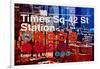 Subway and City Art - Times Square - 42 Street Station-Philippe Hugonnard-Framed Photographic Print