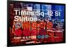 Subway and City Art - Times Square - 42 Street Station-Philippe Hugonnard-Framed Photographic Print