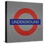 Subway and City Art - Underground London-Philippe Hugonnard-Stretched Canvas