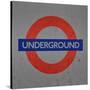 Subway and City Art - Underground London-Philippe Hugonnard-Stretched Canvas