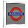 Subway and City Art - Underground London-Philippe Hugonnard-Framed Photographic Print