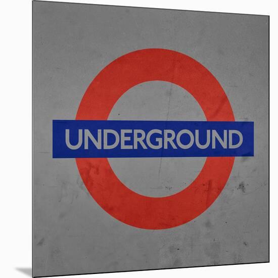 Subway and City Art - Underground London-Philippe Hugonnard-Mounted Photographic Print