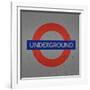 Subway and City Art - Underground London-Philippe Hugonnard-Framed Photographic Print