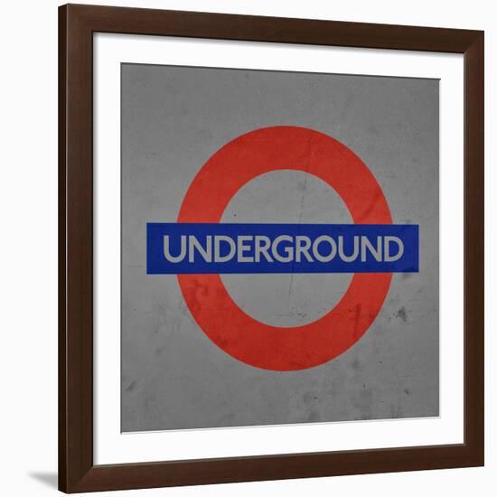 Subway and City Art - Underground London-Philippe Hugonnard-Framed Photographic Print