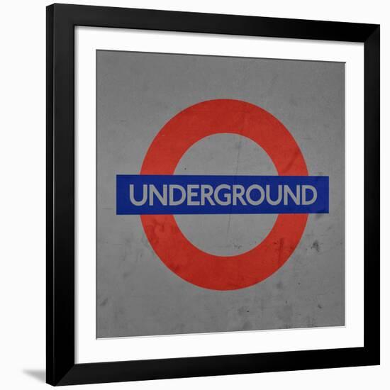 Subway and City Art - Underground London-Philippe Hugonnard-Framed Photographic Print