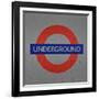 Subway and City Art - Underground London-Philippe Hugonnard-Framed Photographic Print