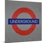 Subway and City Art - Underground London-Philippe Hugonnard-Mounted Photographic Print