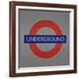 Subway and City Art - Underground London-Philippe Hugonnard-Framed Photographic Print