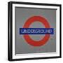 Subway and City Art - Underground London-Philippe Hugonnard-Framed Photographic Print