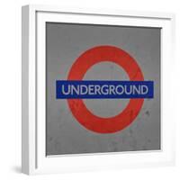 Subway and City Art - Underground London-Philippe Hugonnard-Framed Photographic Print