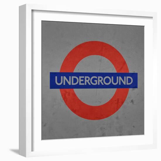 Subway and City Art - Underground London-Philippe Hugonnard-Framed Photographic Print