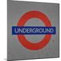 Subway and City Art - Underground London-Philippe Hugonnard-Mounted Photographic Print