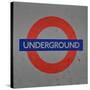 Subway and City Art - Underground London-Philippe Hugonnard-Stretched Canvas